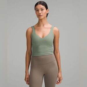 Lululemon Align Tank Top size 6 Grey Eucalyptus GREU